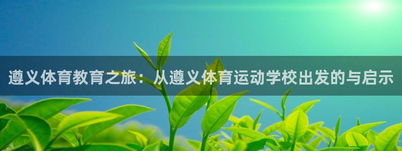 雨燕体育：遵义体育教育之旅：从遵义体育运动学校出发的与启示